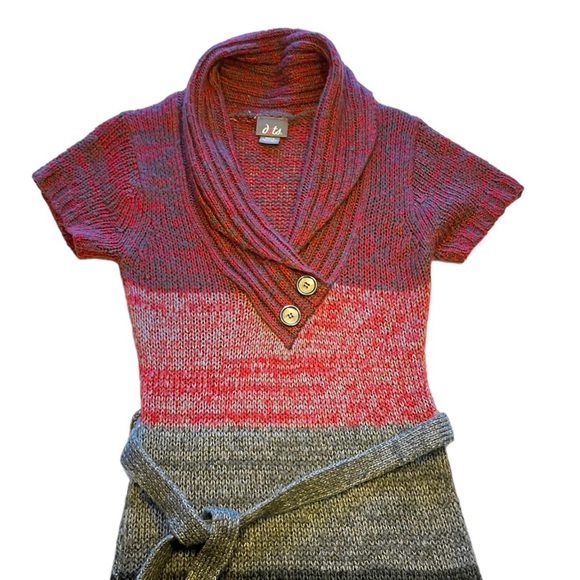 Dots Knit Dress - Picture 3 of 5